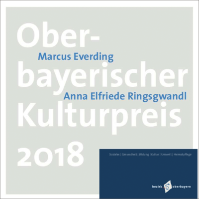 Broschre zum Oberbayerischen Kulturpreis 2018