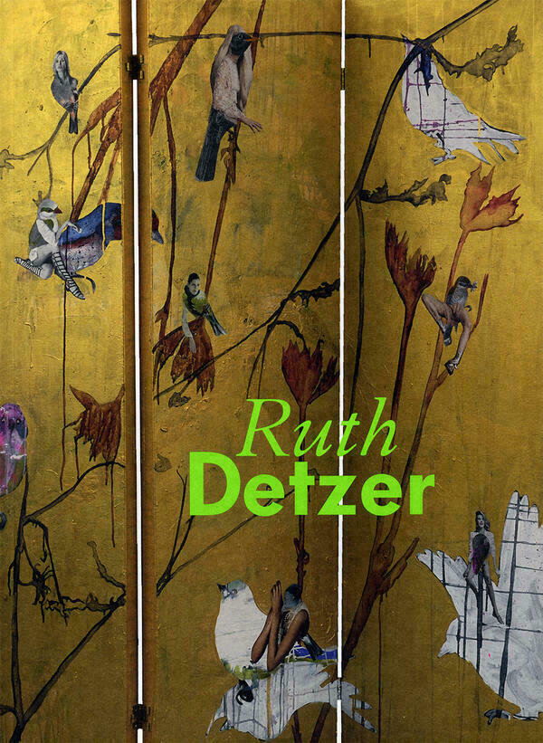 Titelseite des Katalogs "Malerei" von Ruth Detzer.