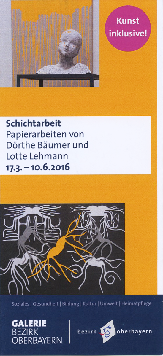Ausstellung "Schichtarbeit" in der Galerie Bezirk Oberbayern