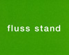 Titelseite des Katalogs "fluss stand" von Christine Oswald