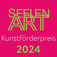 Logo SeelenArt. Kunstförderpreis 2024.