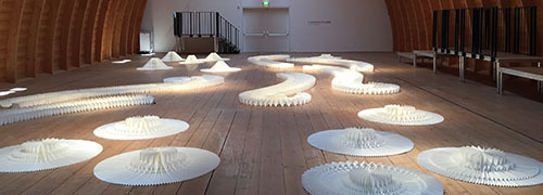 Schafhof - Ausstellung Raumfalten - Tomoko Fuse: Infinity Folding